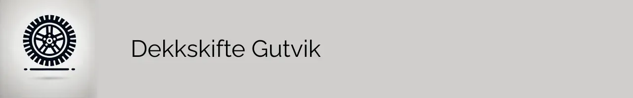 Dekkskifte Gutvik