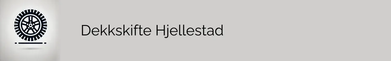 Dekkskifte Hjellestad