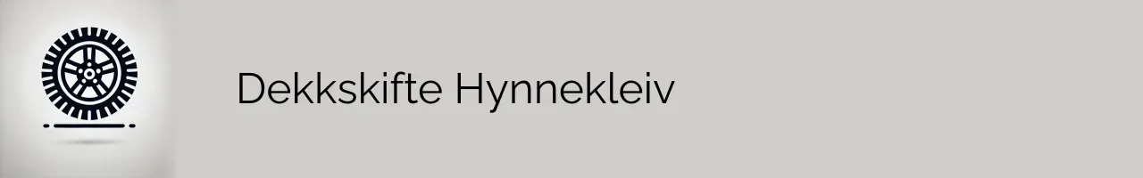 Dekkskifte Hynnekleiv