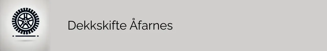 Dekkskifte Åfarnes